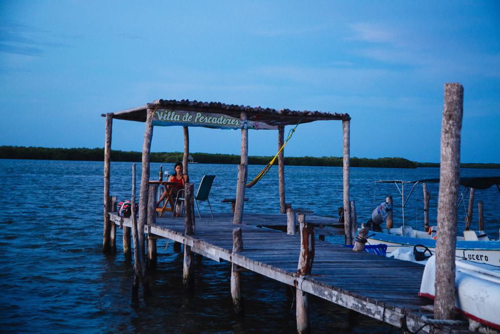 Hotel Villa De Pescadores Río Lagartos Eksteriør bilde