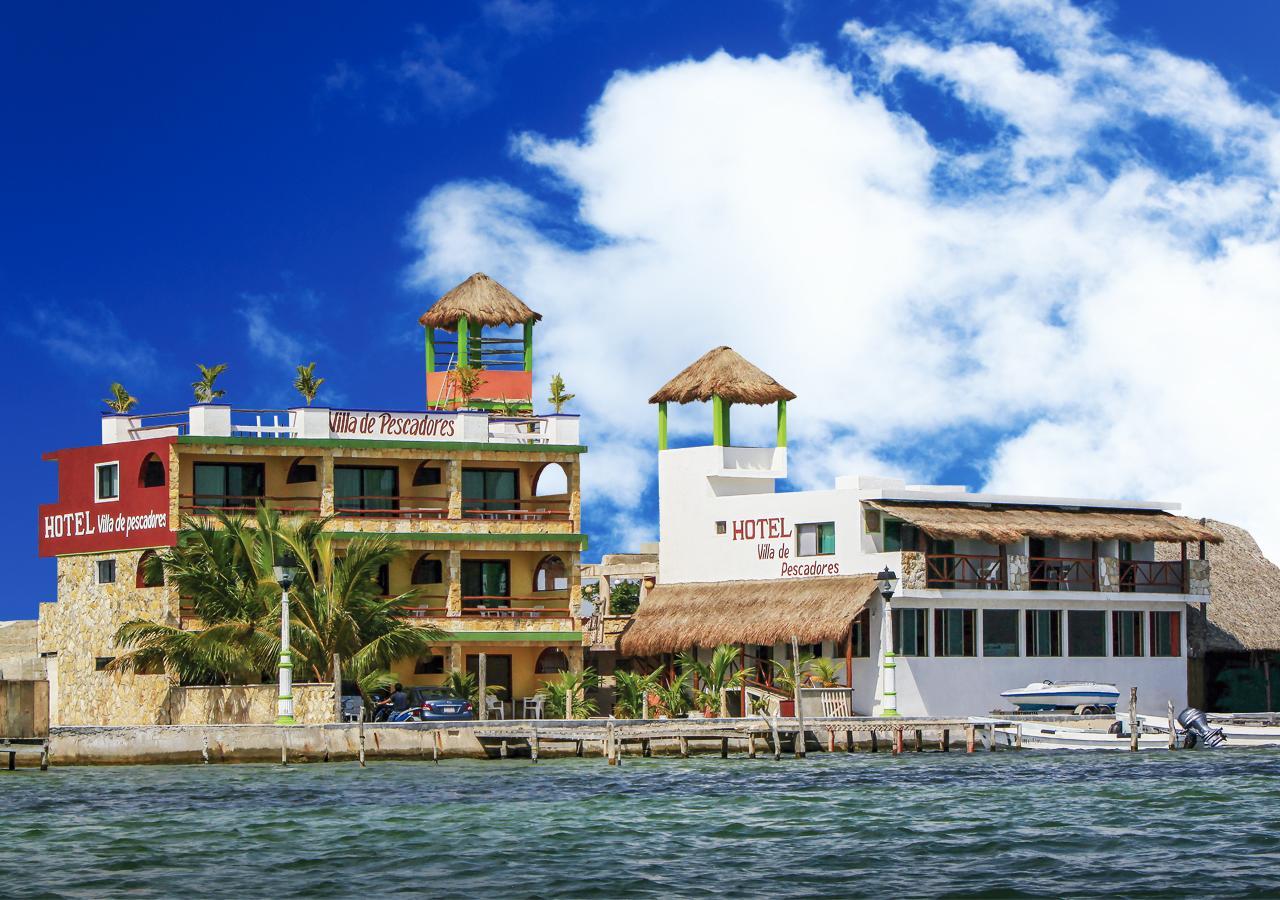 Hotel Villa De Pescadores Río Lagartos Eksteriør bilde