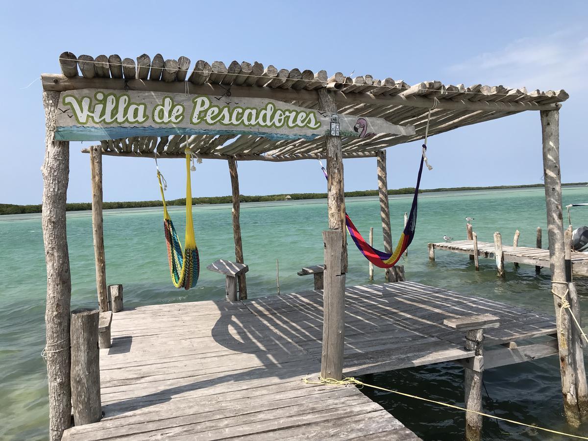 Hotel Villa De Pescadores Río Lagartos Eksteriør bilde